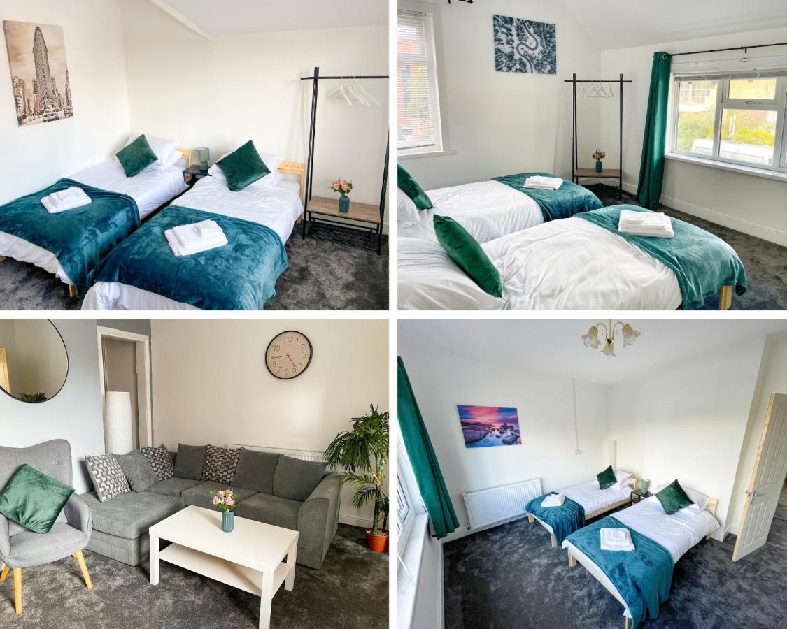 דירות ברמינגהאם Perfect For Contractors & Families! 7 Beds Free Parking מראה חיצוני תמונה